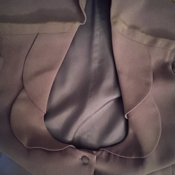 Lavender silk Dana Buchman dress size 6 - Picture 3 of 3